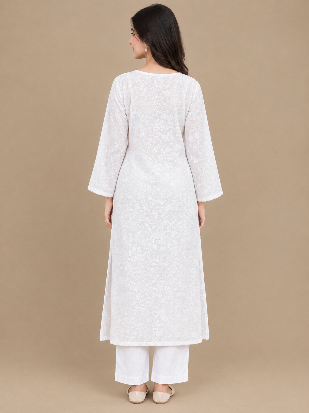 Floral Chiken kaari Pure Lawn - Women